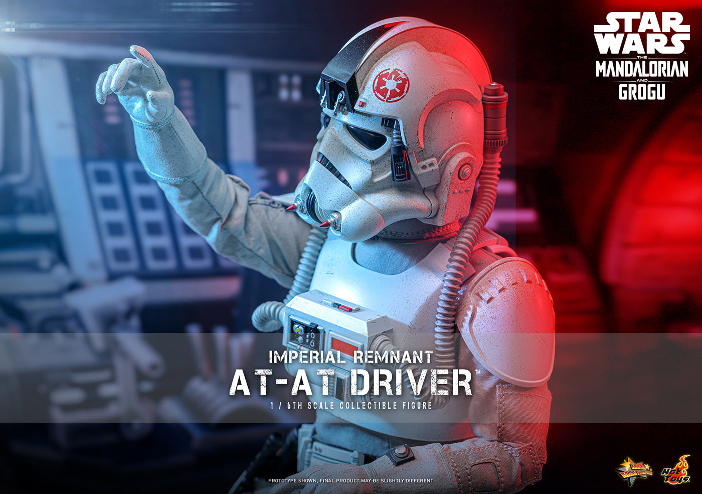 Hot Toys MMS845 Imperial Remnant AT-AT Driver Star Wars: The Mandalorian & Grogu 1/6th Scale Action Figure Hot Toys