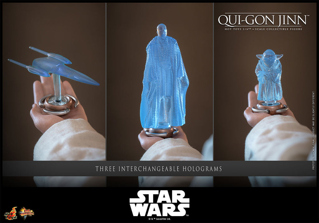 Hot Toys Star Wars: The Phantom Menace MMS880 Qui-Gon Jinn 1/6th Scale Action Figure Hot Toys