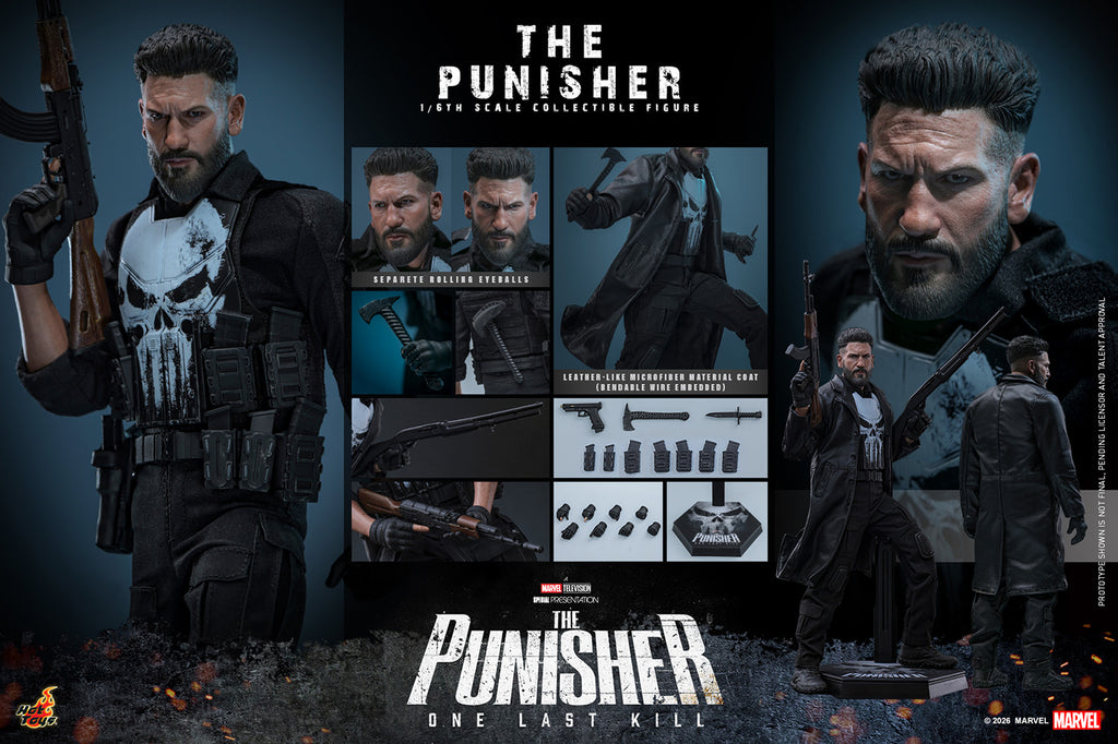 Hot Toys TMS190 The Punisher: One Last Kill 1/6th Scale Action Figure Hot Toys