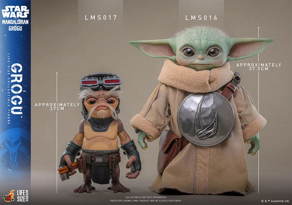 Hot Toys Star Wars: The Mandalorian And Grogu LMS016 Grogu Life-Size (1:1) Action Figure Hot Toys