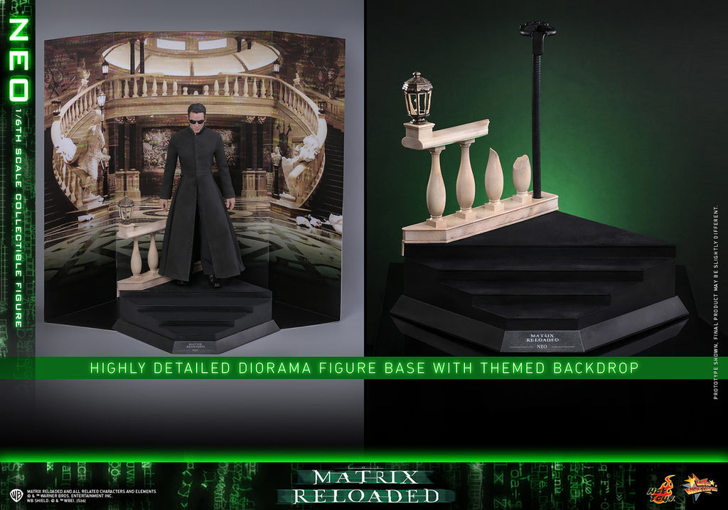 Hot Toys MMS868 Neo The Matrix Reloaded 1/6 Scale Action Figure Hot Toys