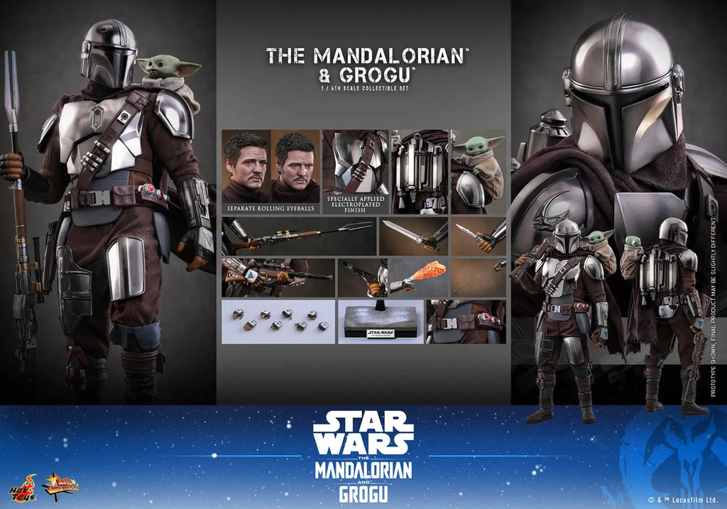 Hot Toys The Mandalorian™ and Grogu™ MMS 871 (Standard) / 872 (Deluxe) Hot Toys