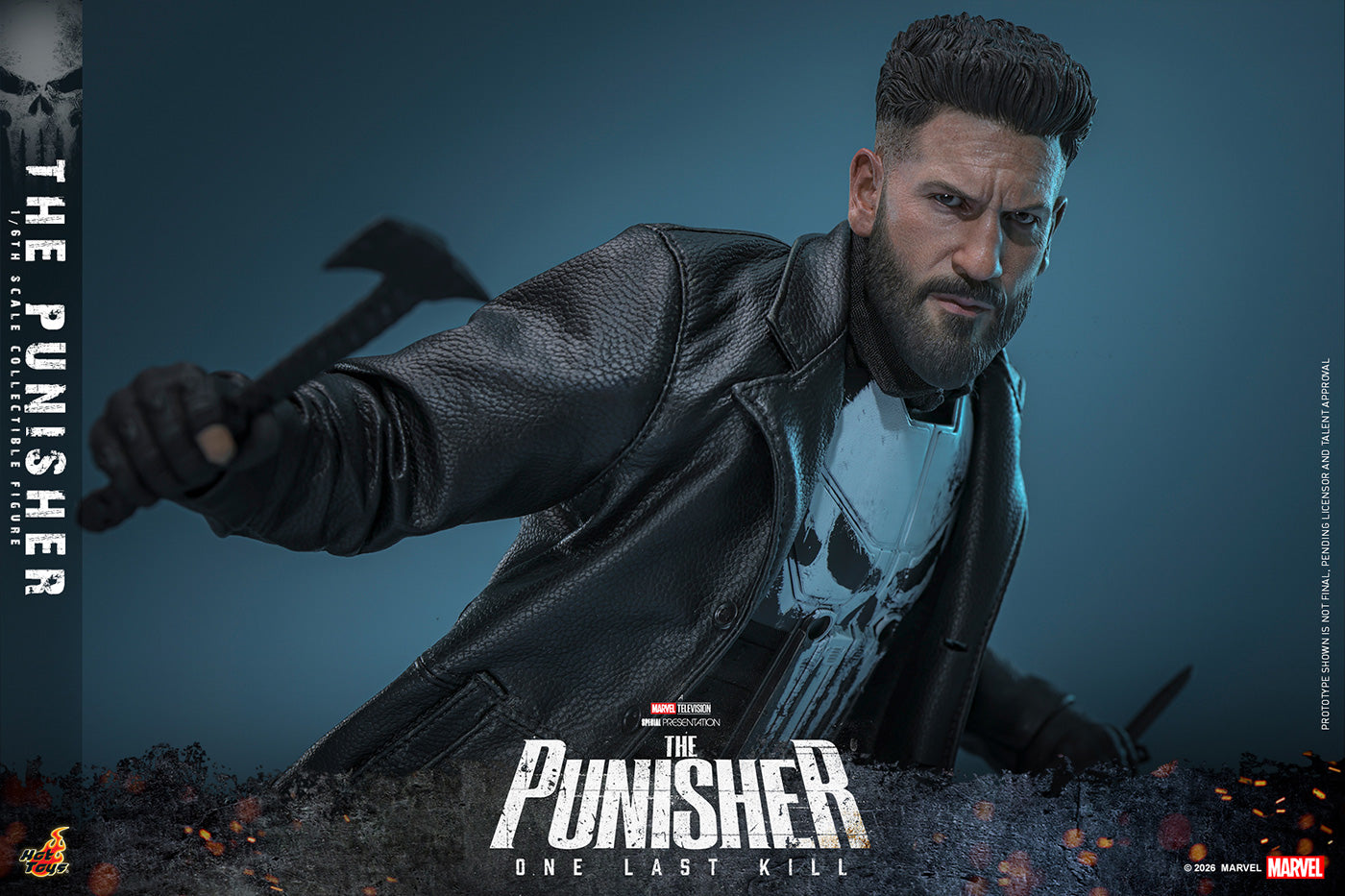 Hot Toys TMS190 The Punisher: One Last Kill 1/6th Scale Action Figure Hot Toys