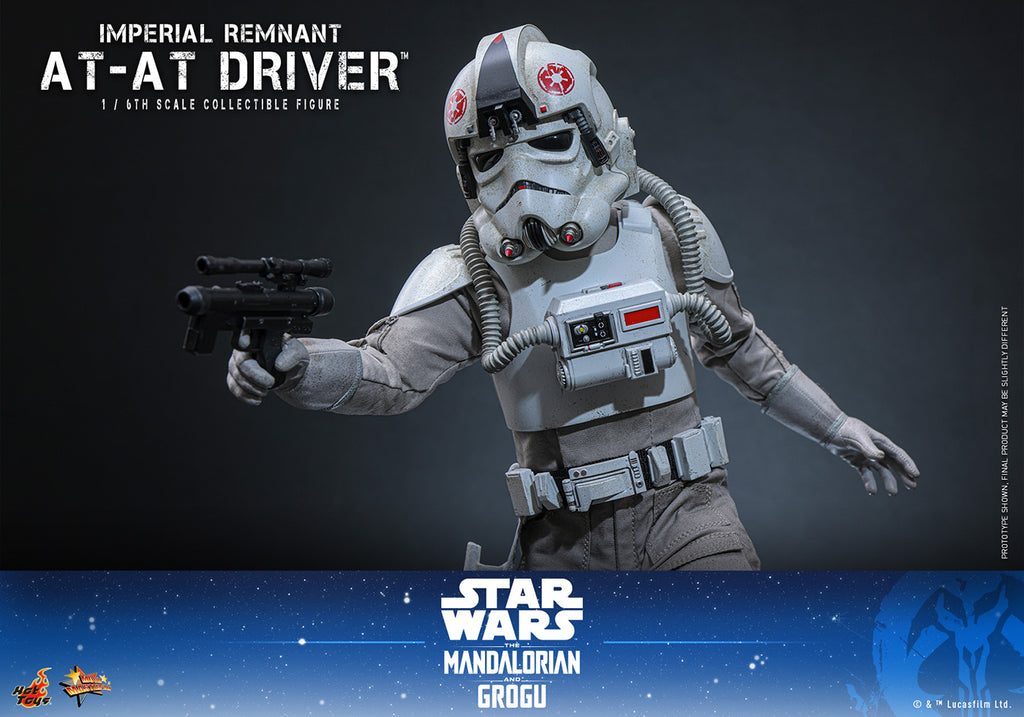 Hot Toys MMS845 Imperial Remnant AT-AT Driver Star Wars: The Mandalorian & Grogu 1/6th Scale Action Figure Hot Toys