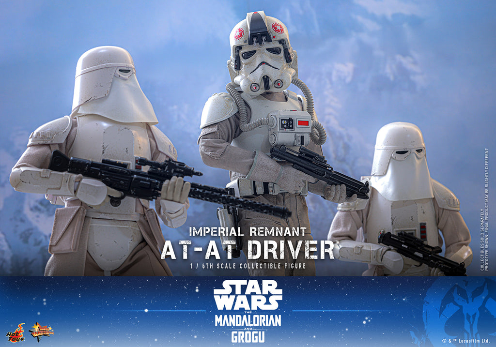 Hot Toys MMS845 Imperial Remnant AT-AT Driver Star Wars: The Mandalorian & Grogu 1/6th Scale Action Figure Hot Toys