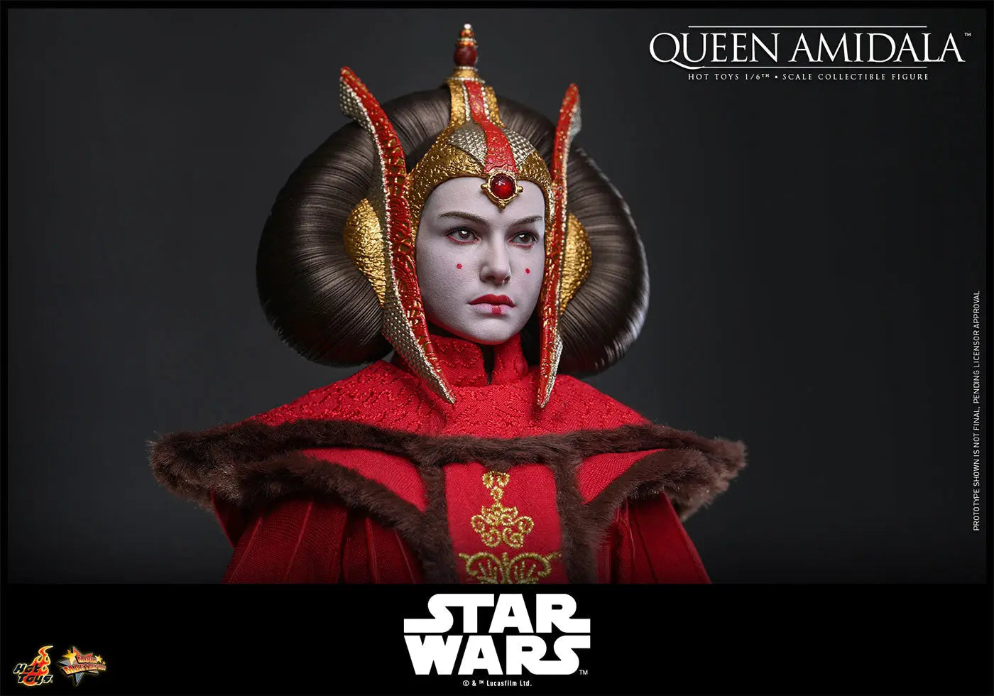 Hot Toys Star Wars: The Phantom Menace Queen Amidala MMS883 Action Figure Hot Toys