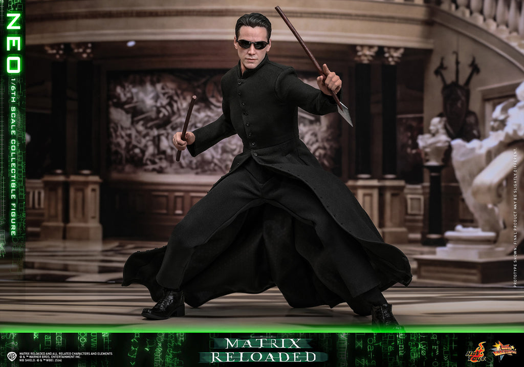 Hot Toys MMS868 Neo The Matrix Reloaded 1/6 Scale Action Figure Hot Toys