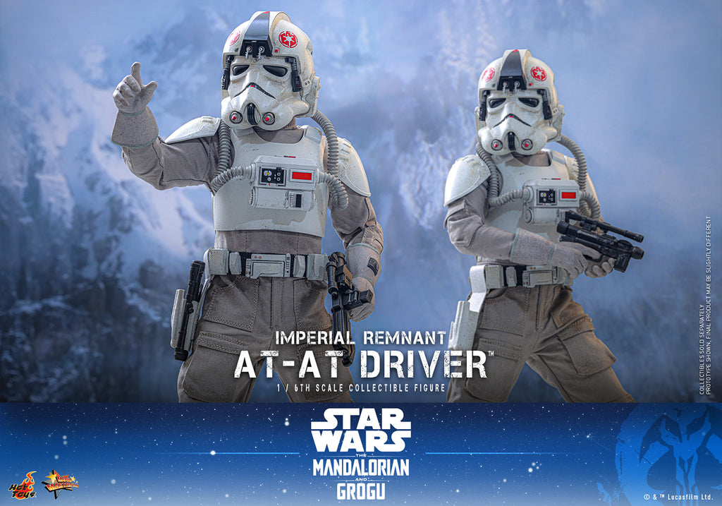 Hot Toys MMS845 Imperial Remnant AT-AT Driver Star Wars: The Mandalorian & Grogu 1/6th Scale Action Figure Hot Toys