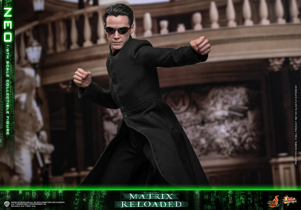 Hot Toys MMS868 Neo The Matrix Reloaded 1/6 Scale Action Figure Hot Toys