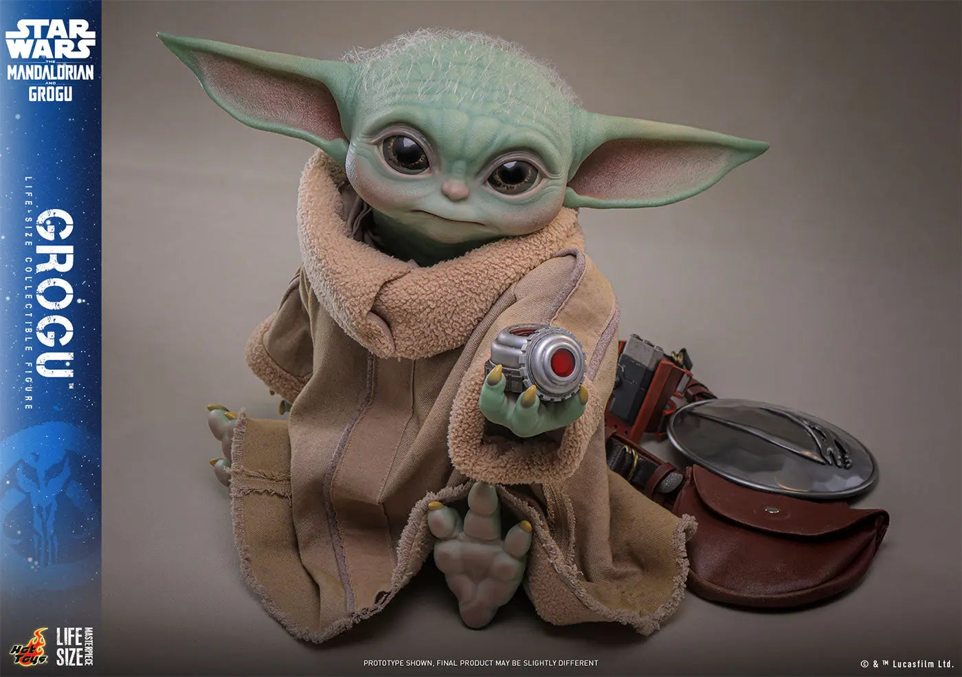Hot Toys Star Wars: The Mandalorian And Grogu LMS016 Grogu Life-Size (1:1) Action Figure Hot Toys