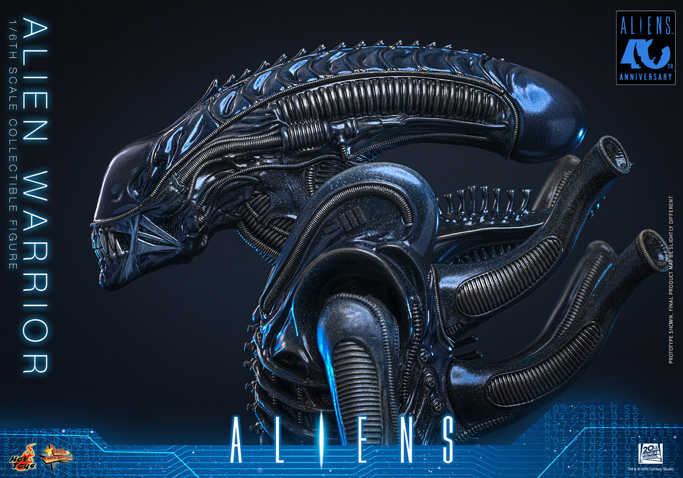 Hot Toys Alien Warrior MMS898 / MMS899 1/6 Scale Action Figure Hot Toys