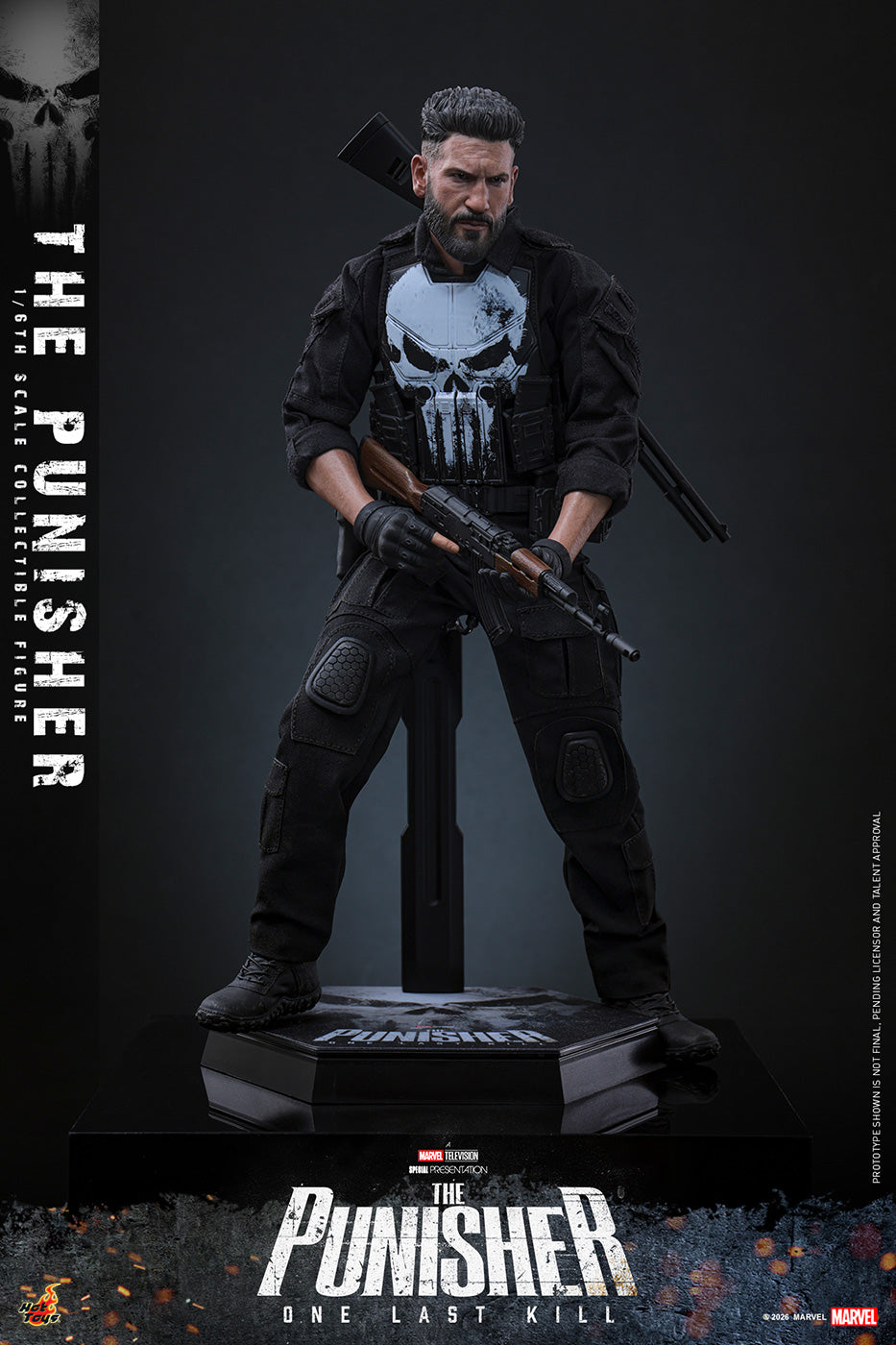 Hot Toys TMS190 The Punisher: One Last Kill 1/6th Scale Action Figure Hot Toys