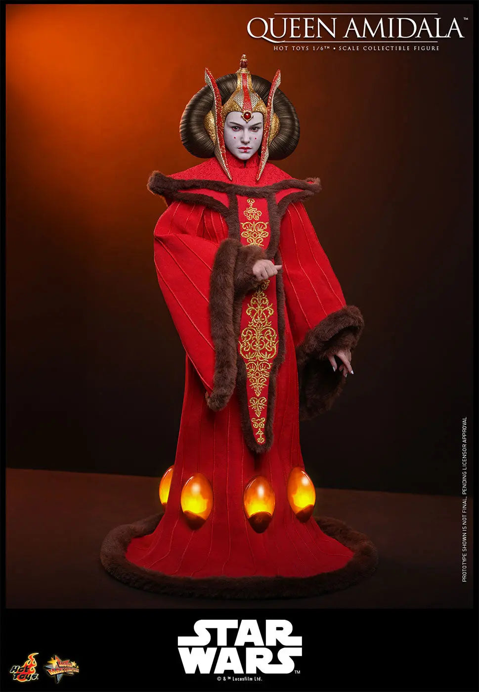 Hot Toys Star Wars: The Phantom Menace Queen Amidala MMS883 Action Figure Hot Toys