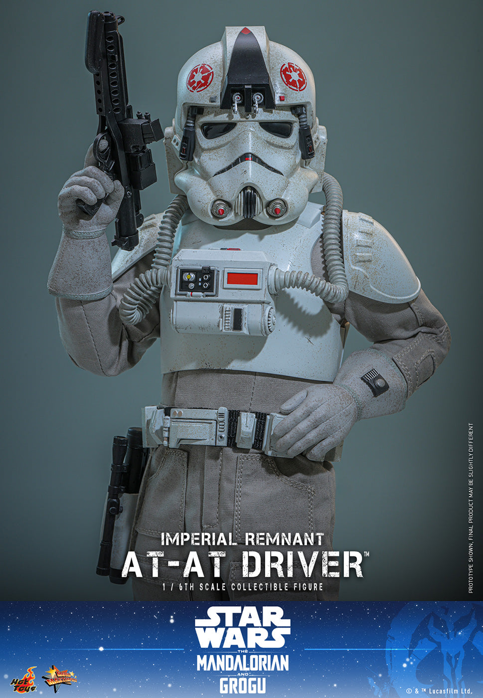 Hot Toys MMS845 Imperial Remnant AT-AT Driver Star Wars: The Mandalorian & Grogu 1/6th Scale Action Figure Hot Toys