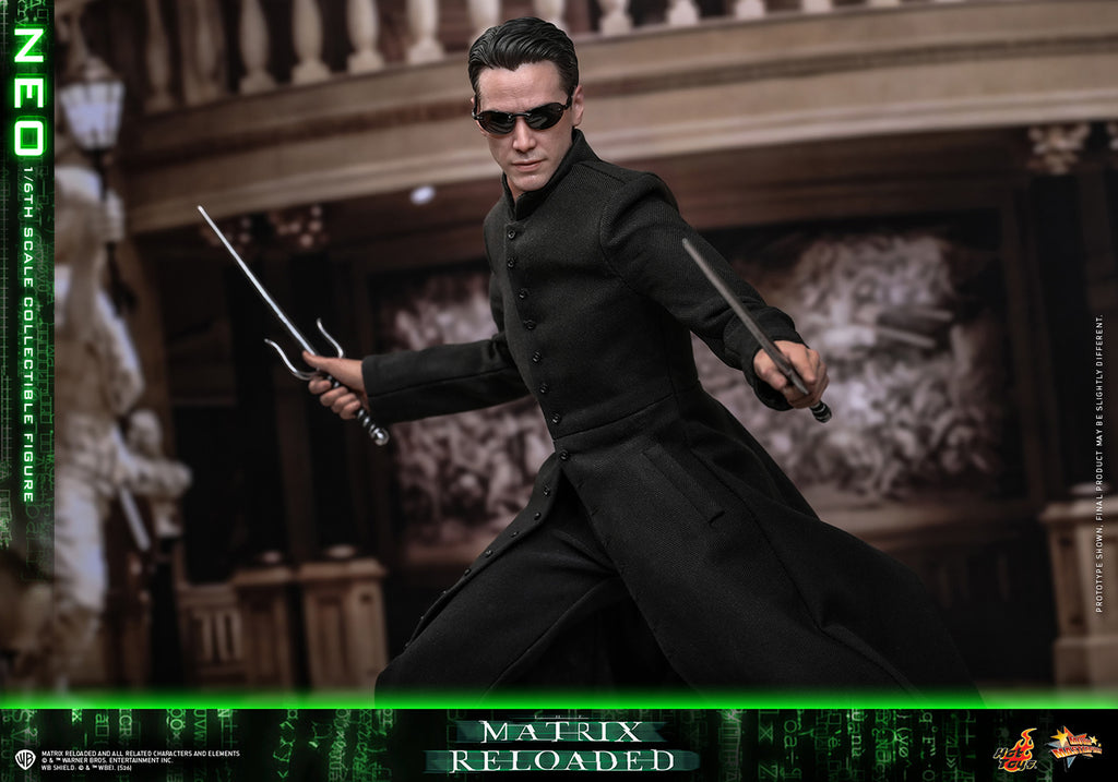 Hot Toys MMS868 Neo The Matrix Reloaded 1/6 Scale Action Figure Hot Toys