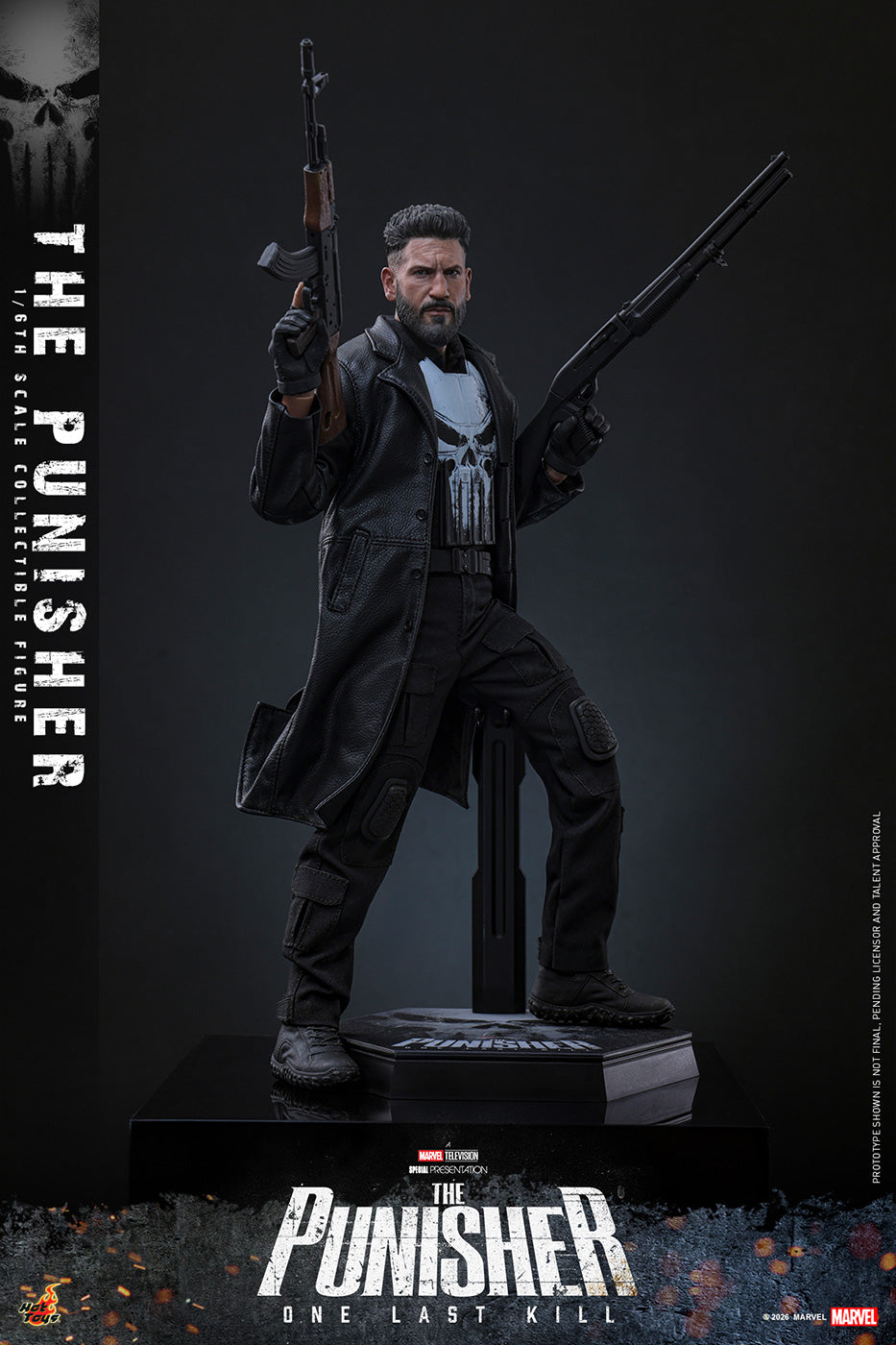 Hot Toys TMS190 The Punisher: One Last Kill 1/6th Scale Action Figure Hot Toys