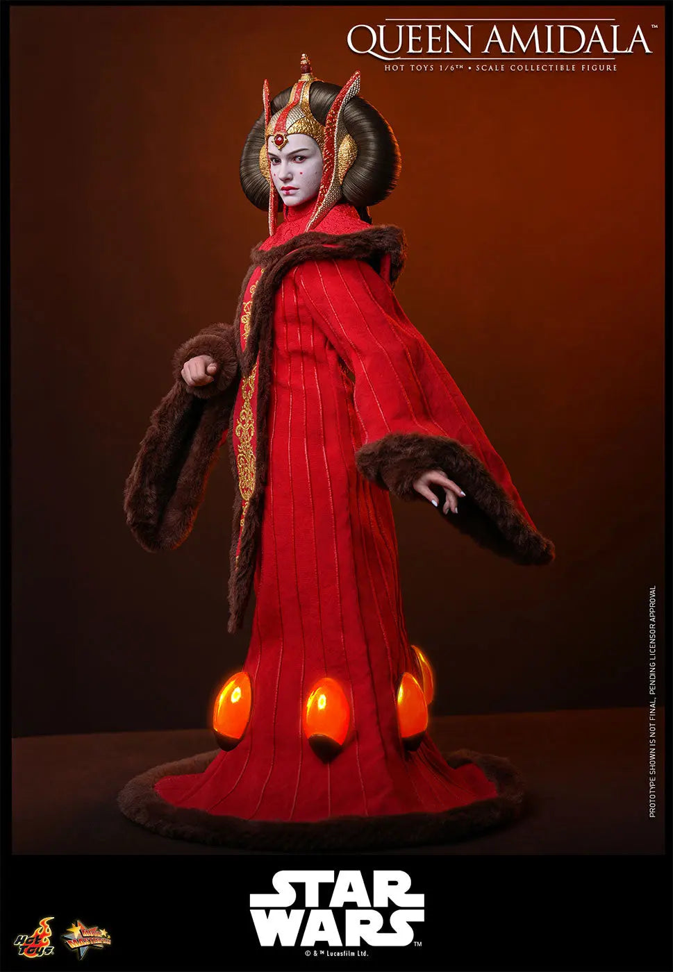 Hot Toys Star Wars: The Phantom Menace Queen Amidala MMS883 Action Figure Hot Toys