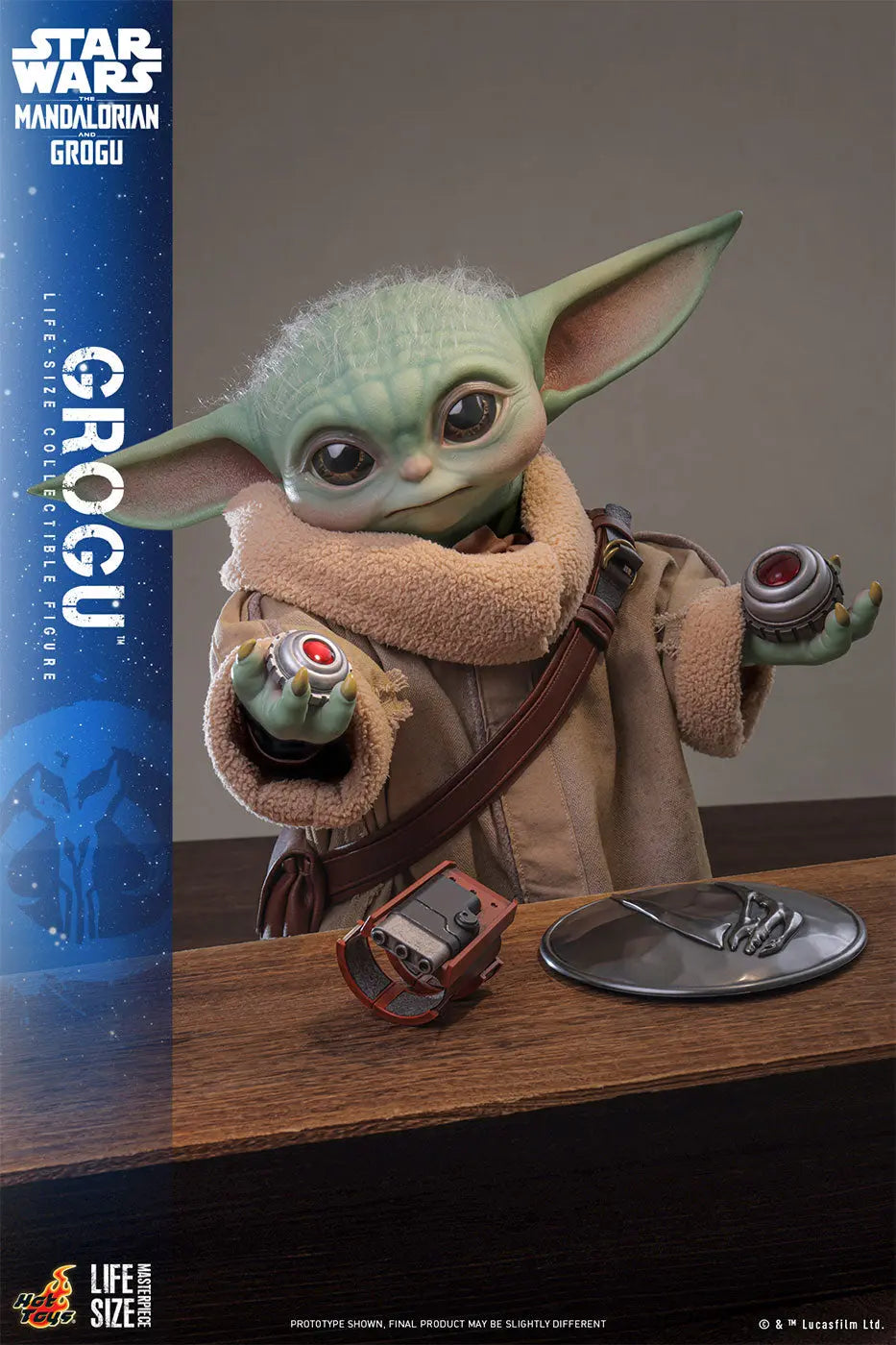 Hot Toys Star Wars: The Mandalorian And Grogu LMS016 Grogu Life-Size (1:1) Action Figure Hot Toys