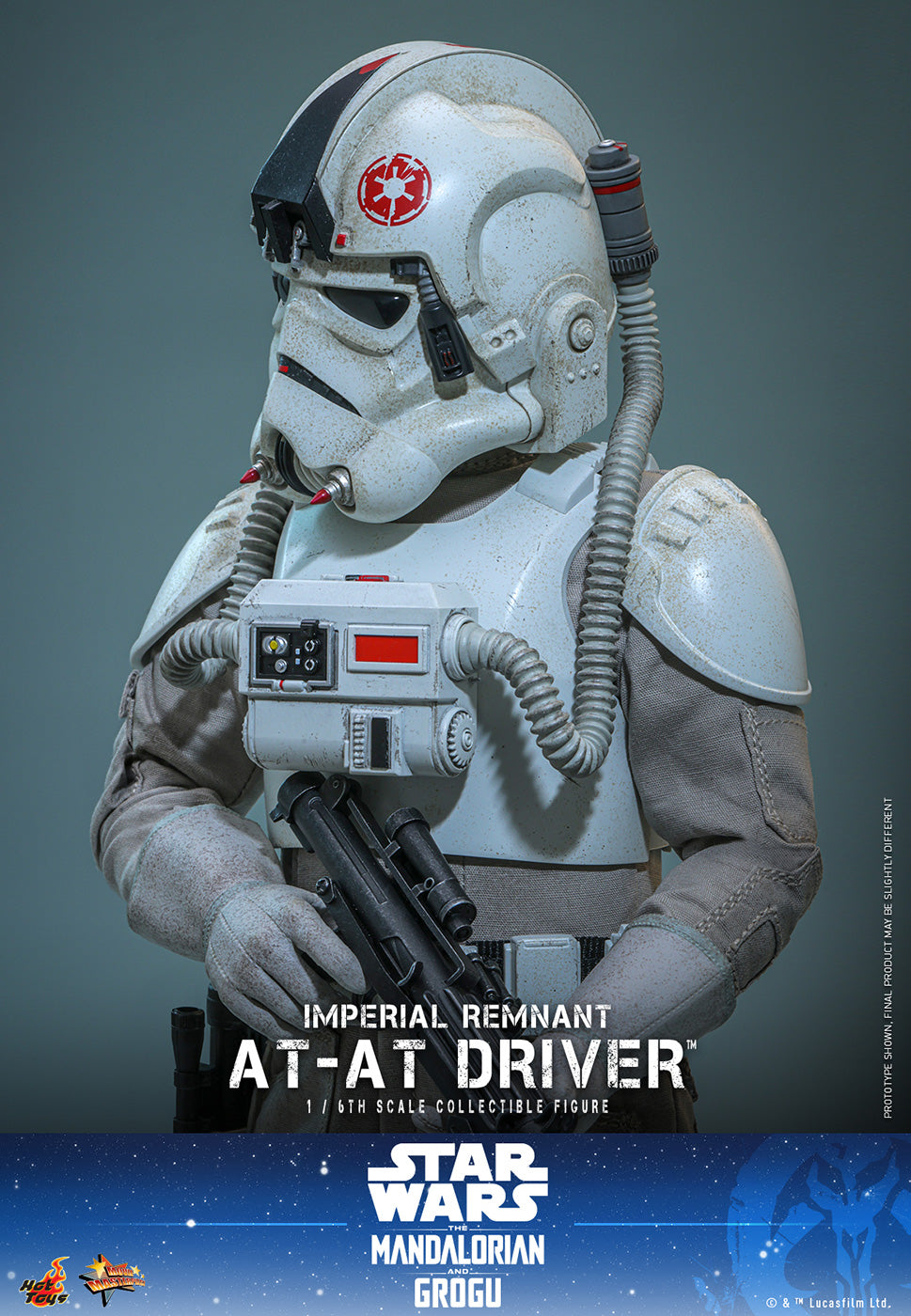Hot Toys MMS845 Imperial Remnant AT-AT Driver Star Wars: The Mandalorian & Grogu 1/6th Scale Action Figure Hot Toys