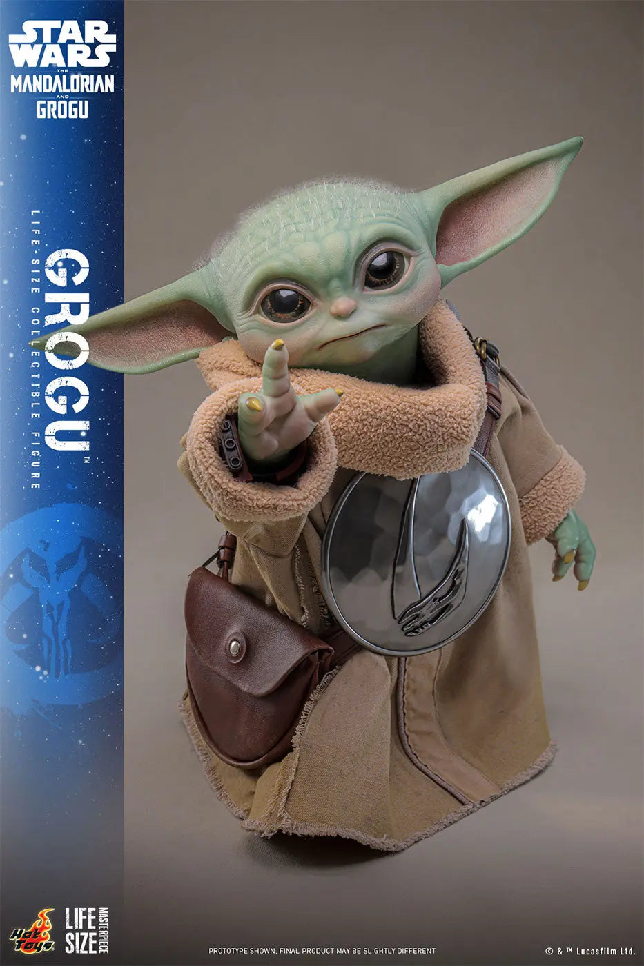 Hot Toys Star Wars: The Mandalorian And Grogu LMS016 Grogu Life-Size (1:1) Action Figure Hot Toys