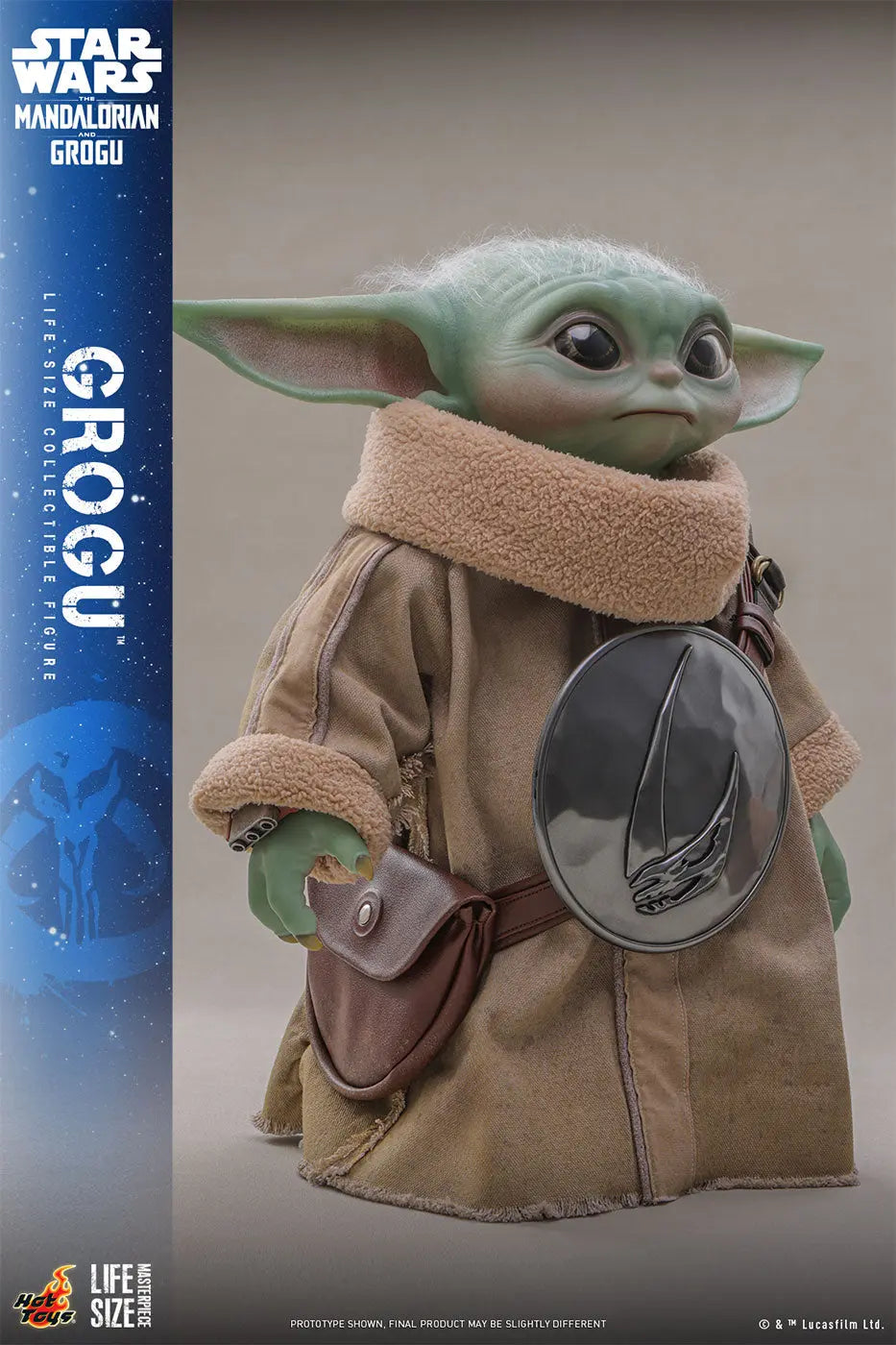 Hot Toys Star Wars: The Mandalorian And Grogu LMS016 Grogu Life-Size (1:1) Action Figure Hot Toys