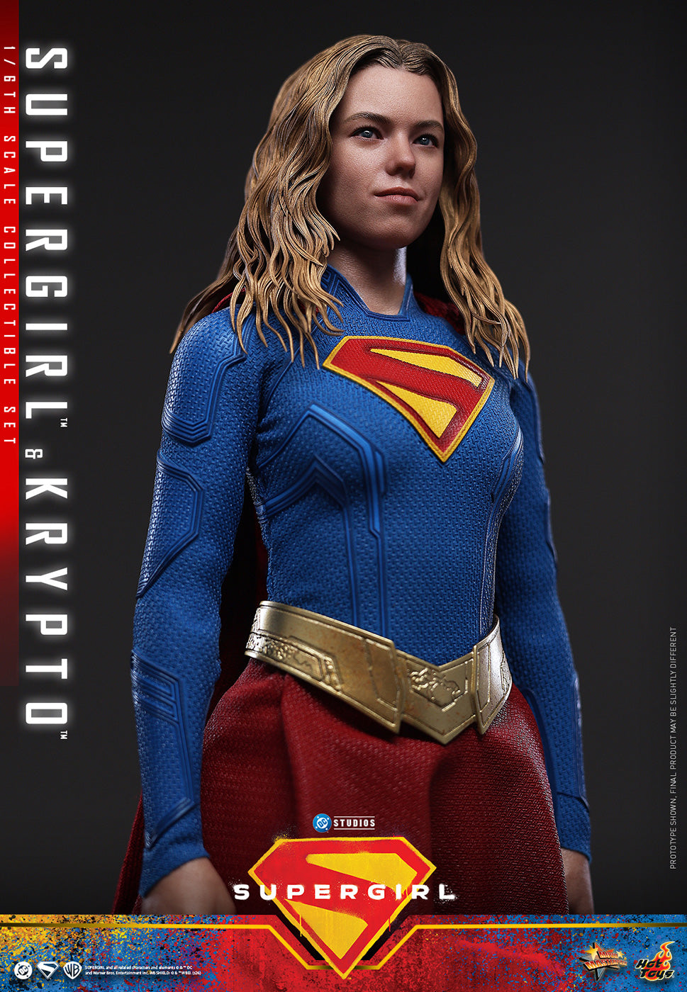 Hot Toys Supergirl & Krypto MMS869 Set 1/6 Scale Action Figure Hot Toys