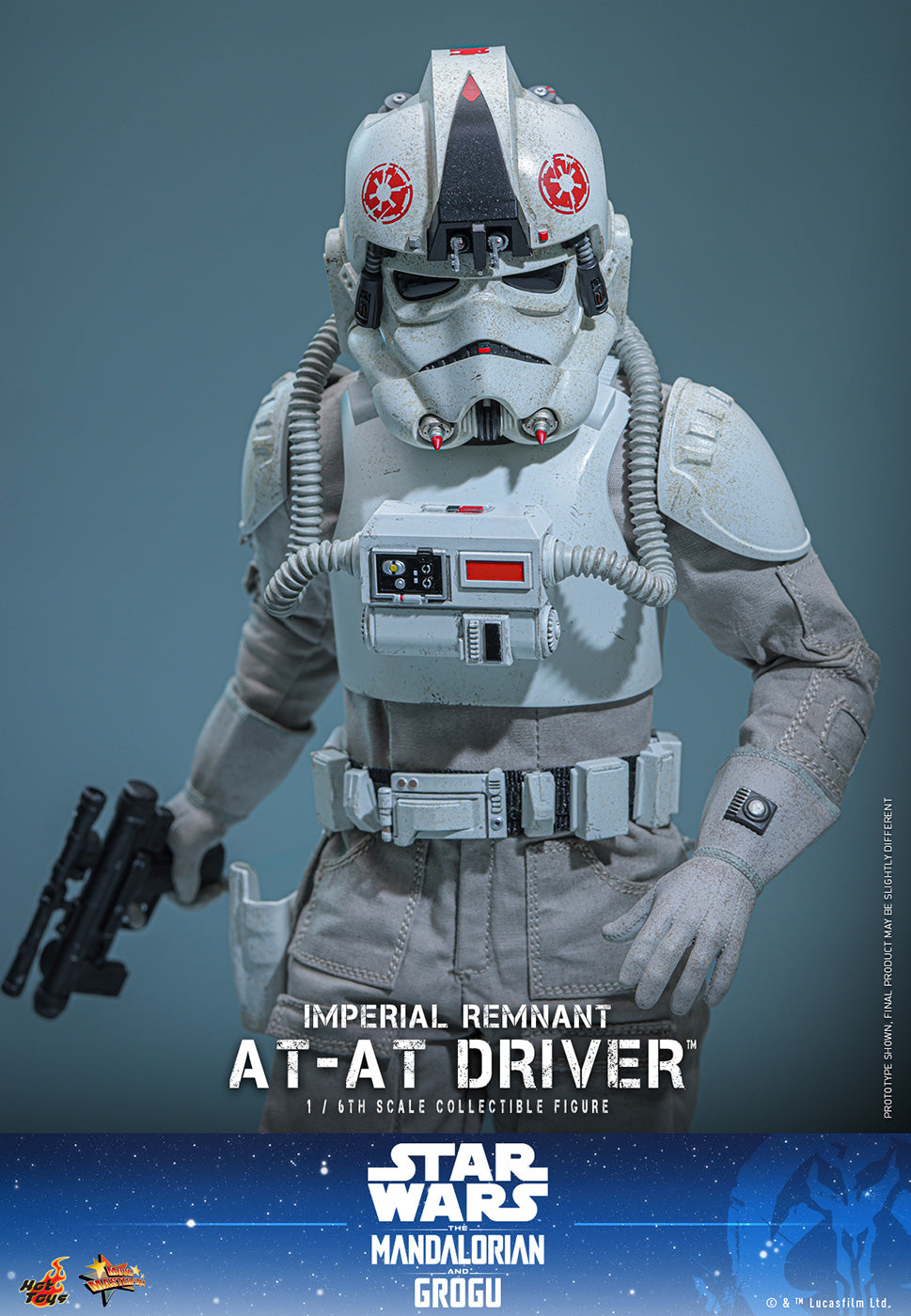 Hot Toys MMS845 Imperial Remnant AT-AT Driver Star Wars: The Mandalorian & Grogu 1/6th Scale Action Figure Hot Toys